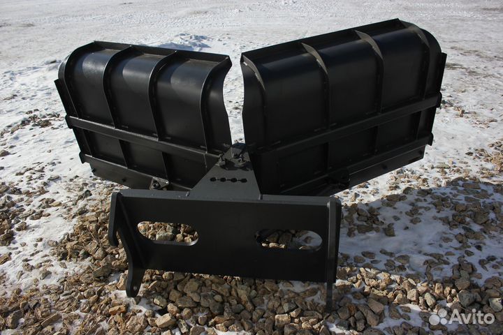 Отвал бабочка большой, ширина 2700мм, высота 1000м