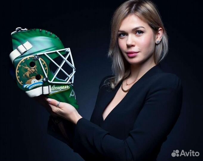 Вратарский шлем хоккейный профессиональный vrtmask