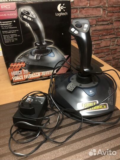 Джойстик Logitech Force 3D (для авиасимулятора)