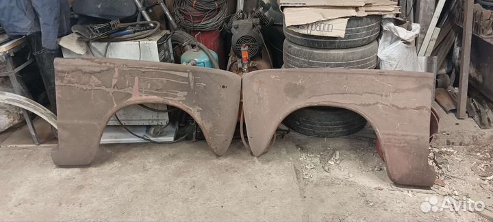 Пластиковые крылья ваз 2101