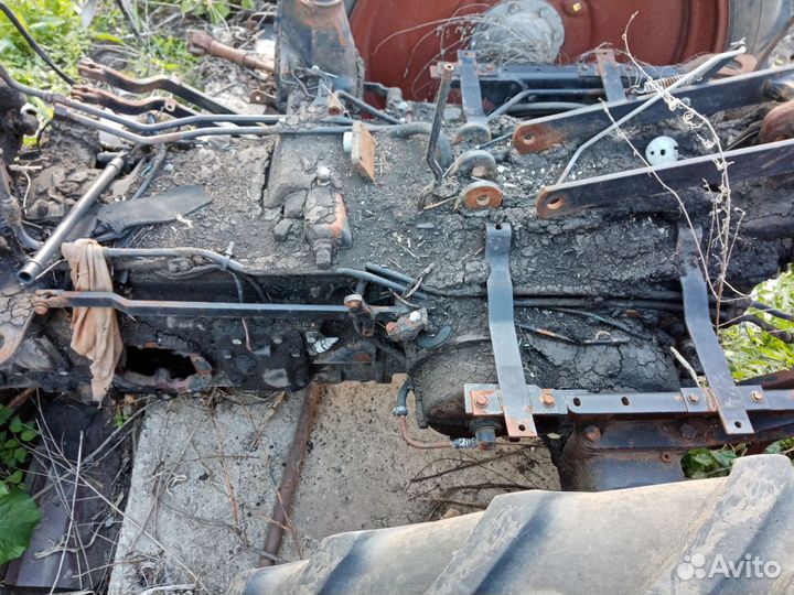 Задний мост, коробка, сухой картер мтз 1221