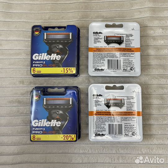 Gillette Fusion 5 Proglide - 8 шт Картриджи