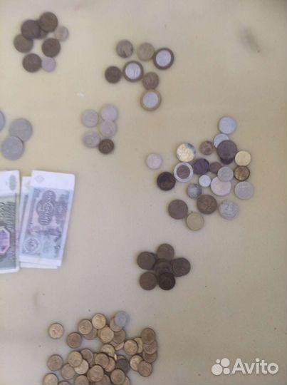 Коллекция монет СССР, банкнот, иностранных монет