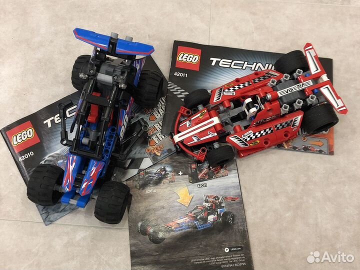 Lego Technic 42010 + 42011