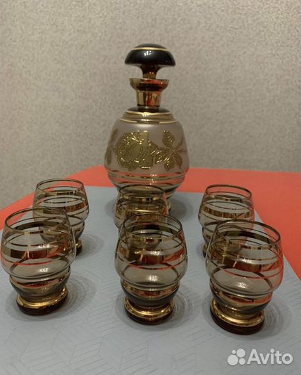 Фужеры Богемское стекло