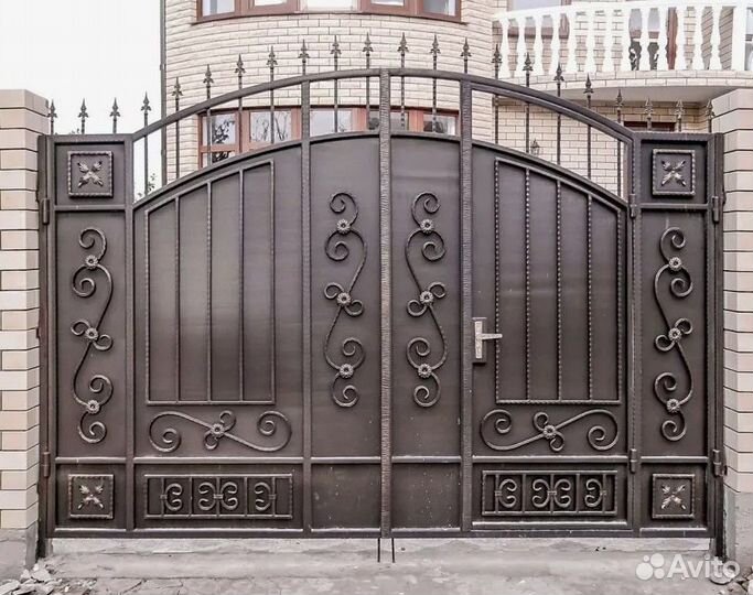Кованые ворота и калитки