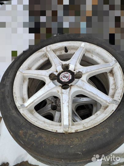 Литые диски r14 на ваз с летней резиной