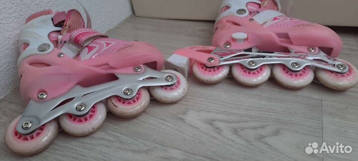 Роликовые коньки детские раздвижные