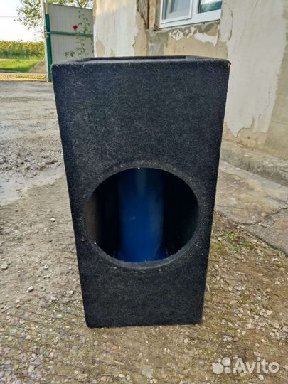 Короб для сабвуфера 12 на трубе