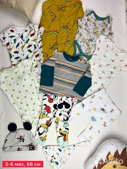 Одежда пакетом на мальчика 68