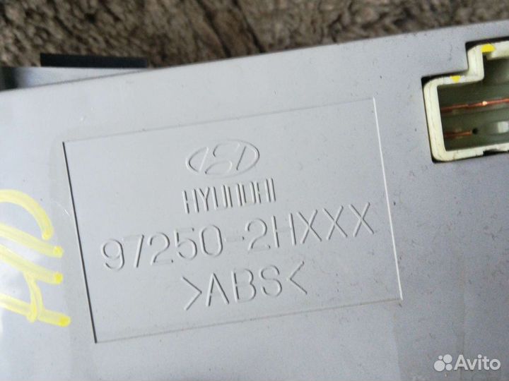 Хендай элантра HD блок управления климат