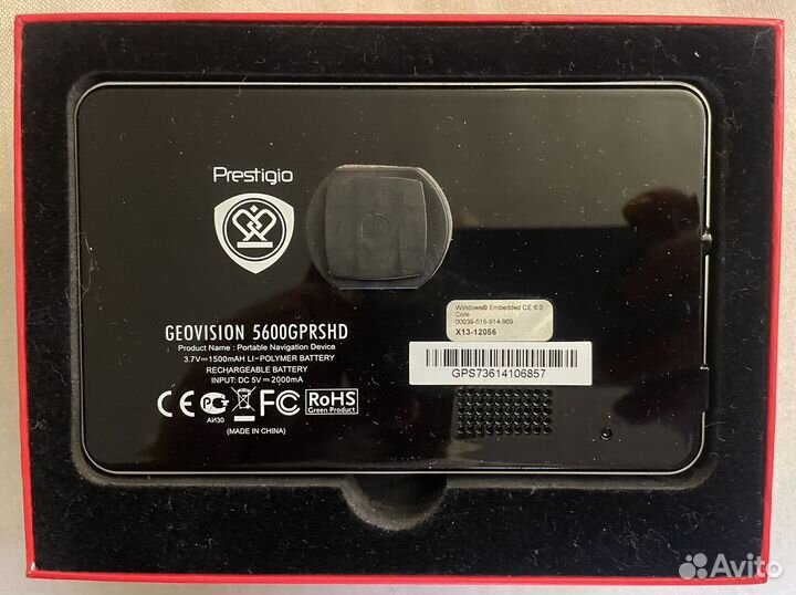 Навигатор Prestigio GeoVision 5600 gprshd