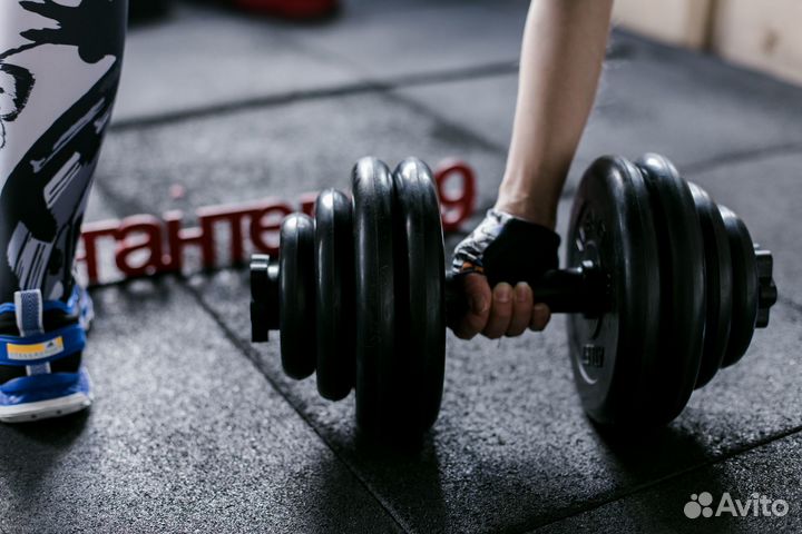 Гантели разборные