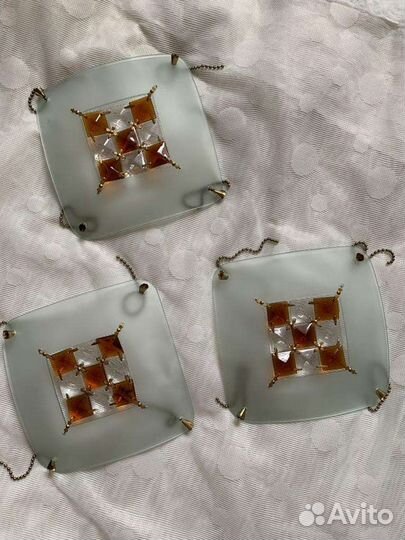 Люстры потолочные 3 х рожковые