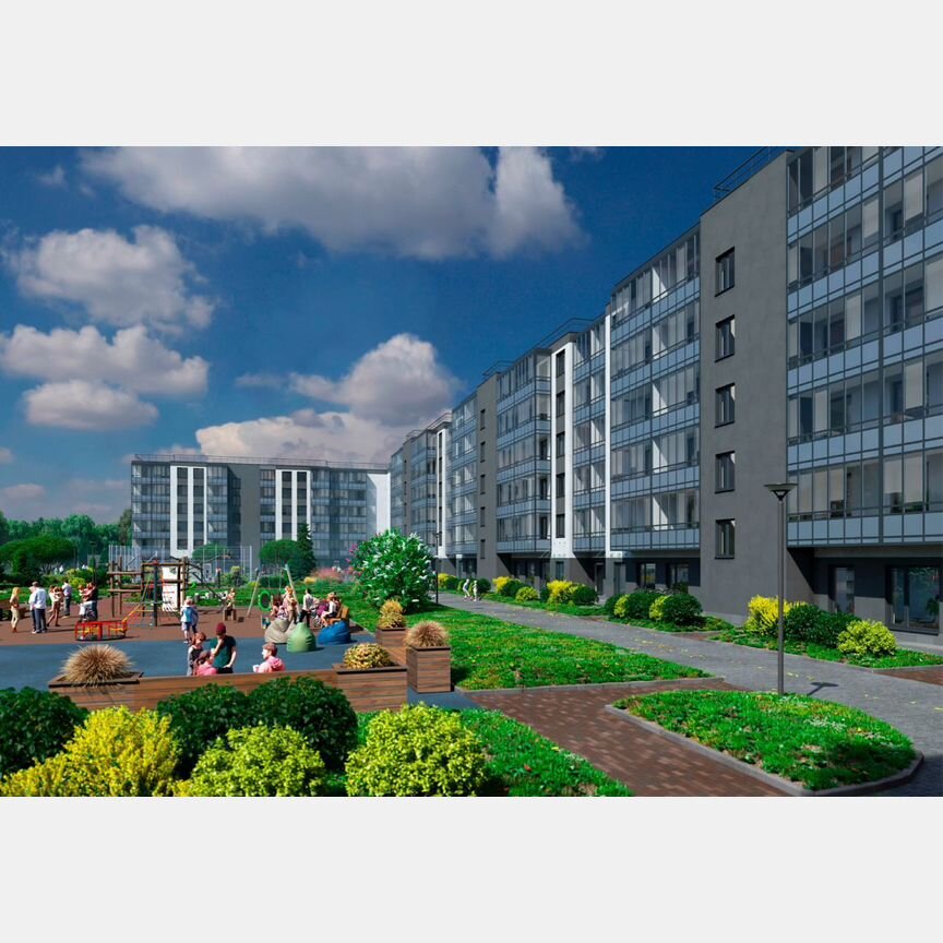Квартира-студия, 27,6 м², 3/6 эт.