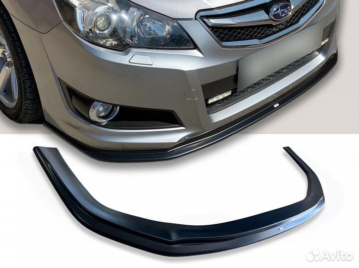 Передний сплиттер, губа Subaru Legacy BM/BR 09-13