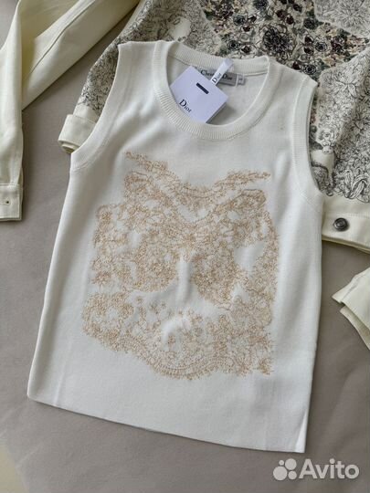 Майка женская Dior lux