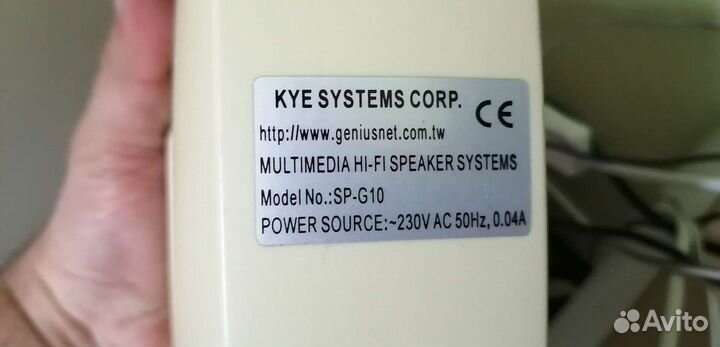 Колонки для компьютера Genius SP-G10 10Вт