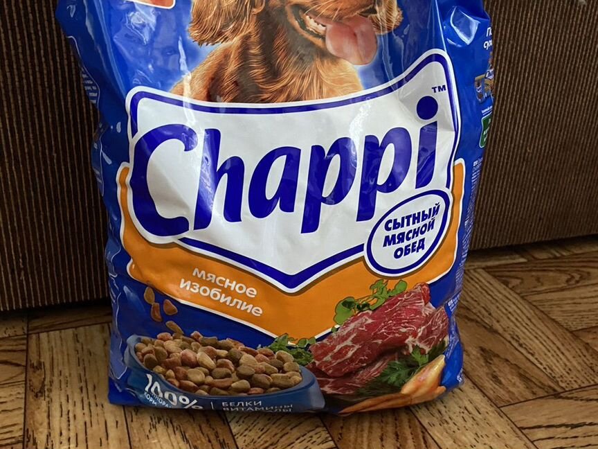 Корм для собак chappi