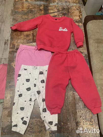 Вещи пакетом на девочку 86 92
