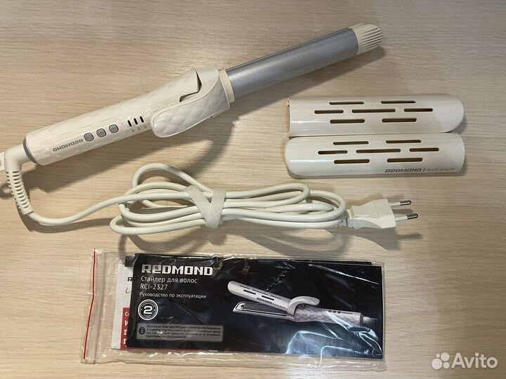 Плойка-утюжок/Мультистайлер Redmond для волос 2в1