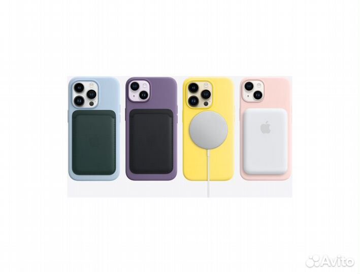 Чехол iPhone 14 Silicone Case with MagSafe черный