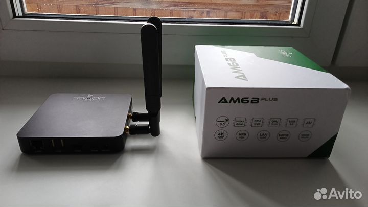 Android tv приставка ugoos am6b plus
