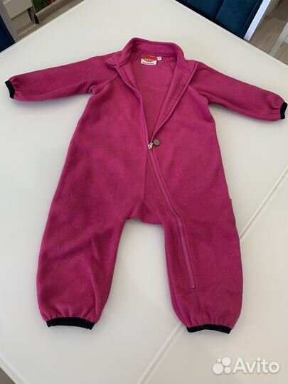 Флисовая поддева reima 80