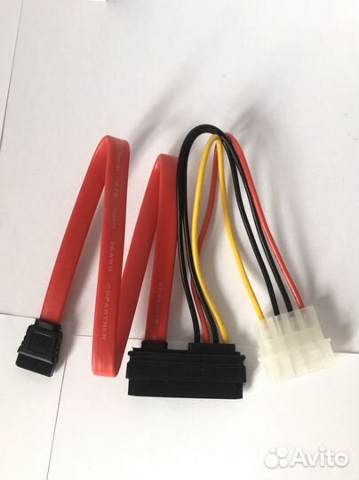 Переходник SATA Molex Сата Молекс Кабель HDD SSD