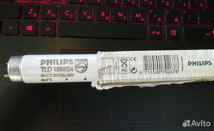 Лампы люминесцентные Philips TL-D 18W/54 (новые)