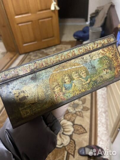 Шкатулка товарищество А.И. Абрикосова и Сыновей