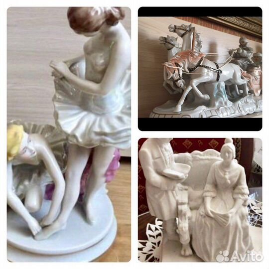 Фарфоровые статуэтки