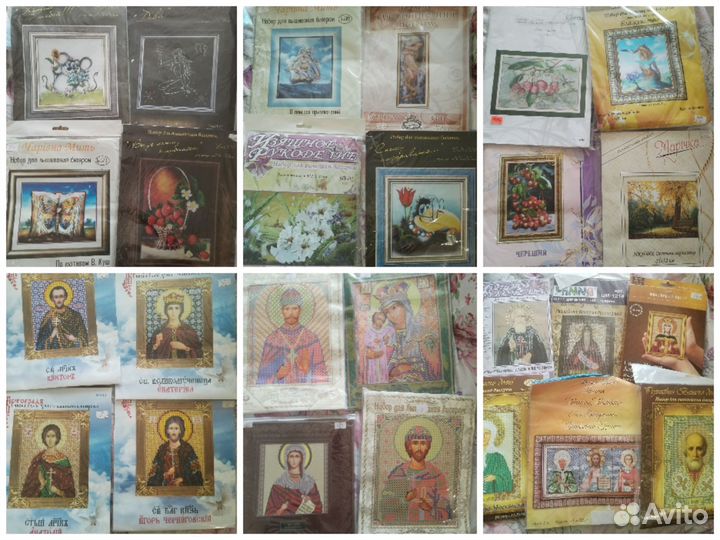 Наборы для вышивания бисером и крестиком