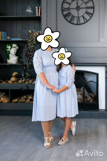 Платье family look