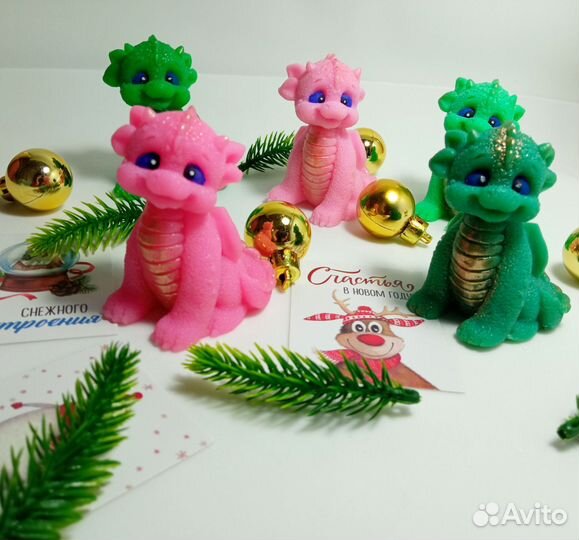 Новогоднее мыло