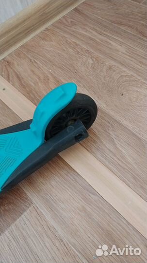 Самокат трёхколёсный Дерзкий бирюзовый