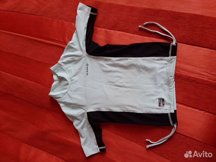 Футболка для купания с защитой от солнца upf 50+