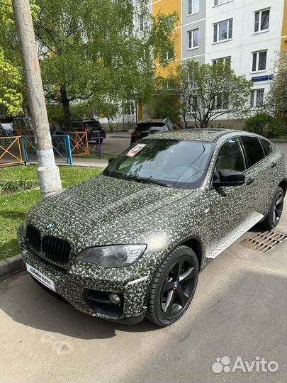 BMW X6 4.4 AT, 2008, 100 000 км