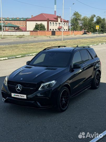 Mercedes-Benz GLE-класс AMG 5.5 AT, 2016, 143 300 км