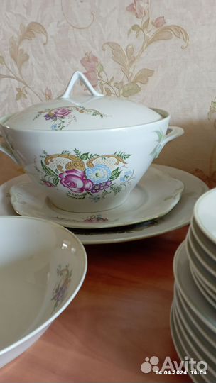 Набор столовой посуды на 6 персон Дулево