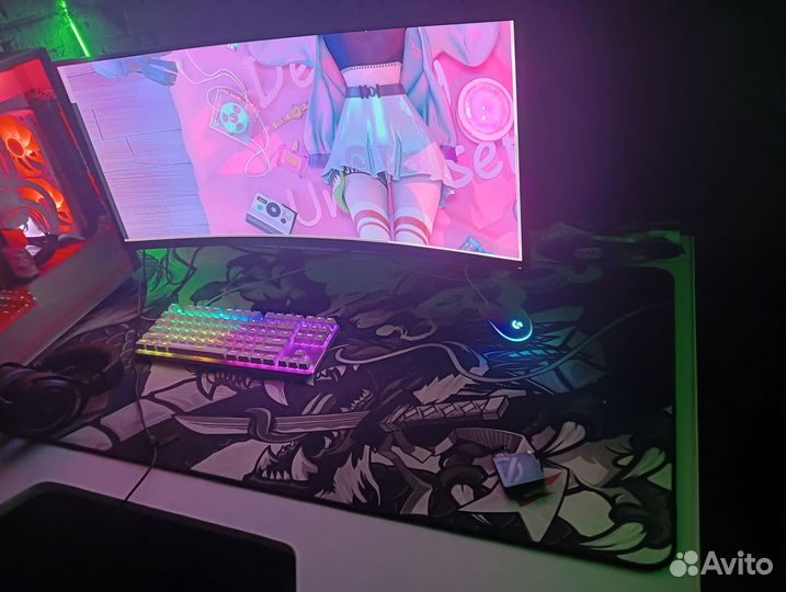 Монитор Xiaomi mi curved gaming monitor 34 144гц