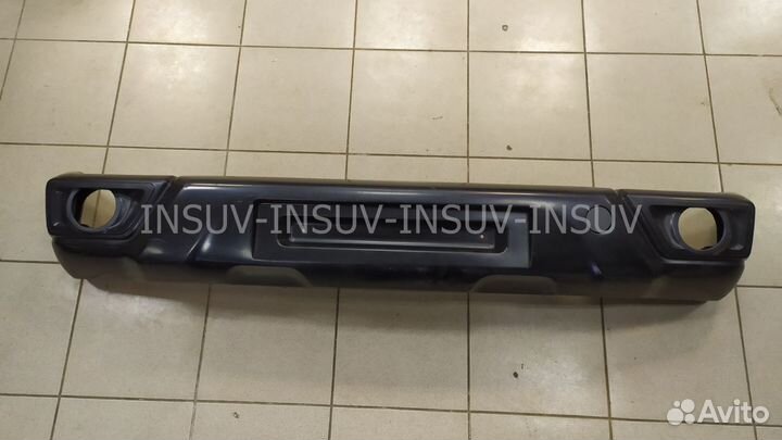 Бампер Нива Урбан передний под противотуманки