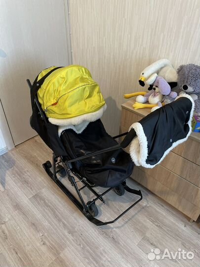 Санки коляска ника