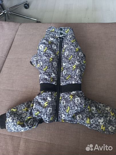 Зимний комбинезон для щенка