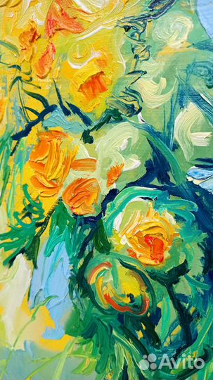 Картина интерьерная Огоньки 37х67