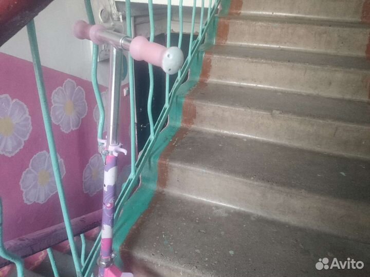 Самокат детский двухколесный бу