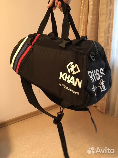 Сумка-рюкзак спортивная 58x24x24 для тхэквондо
