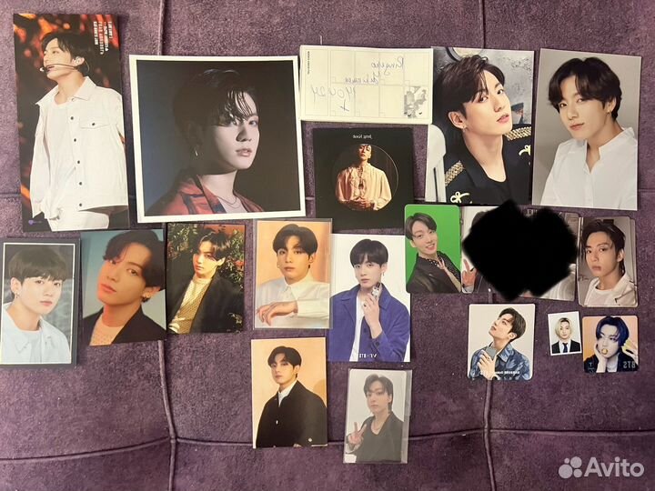 Открытки карты bts Чонгук