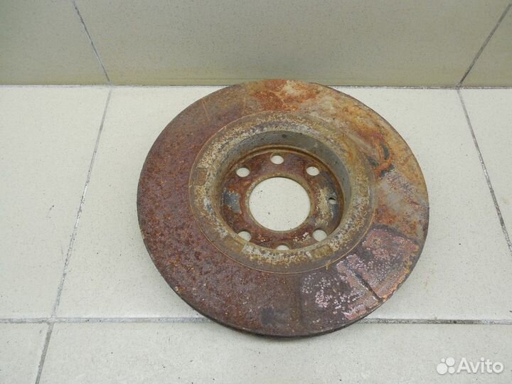 Диск тормозной передний вентилируемый Aveo (T200)