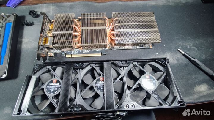 Рамка для дешрауд мода Gigabyte 2080ti